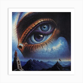 Eye Of The Gods 2 Art Print