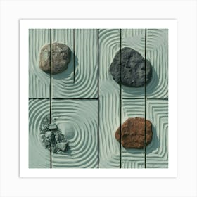 Four Rocks Art Print