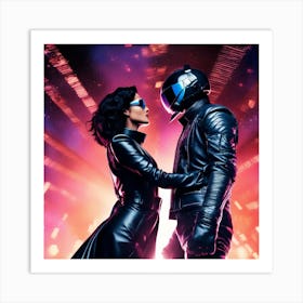 Daft Punk 11 Art Print