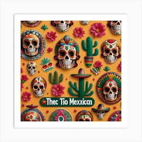 To Mexican Art Print