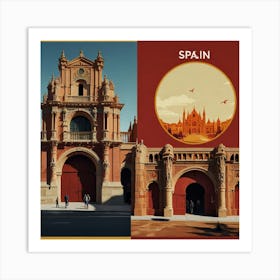 Spain Art Print