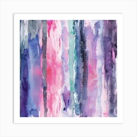 Abstract Watercolor Painting 43 Art Print