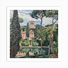 Villa Borghese Rome 2022 Series 1 Art Print