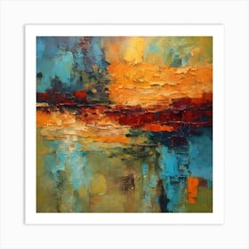 Abstract Painting 15 Art Print