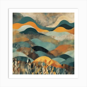 Mountain Landscape Art Print