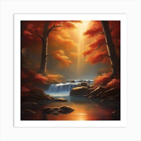 The Perfect Image Is A Serene Harmonious And Visually Captivating Scene That Elicits A Sense Of Wo 466279042 Art Print