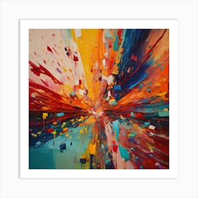 Abstract Painting 5 Art Print