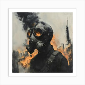 Gas Mask 1 Art Print