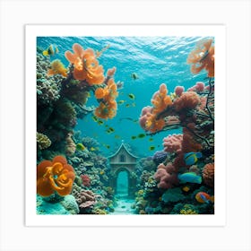 Coral Reef Art Print