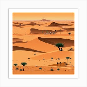 Sahara Desert 6 Art Print