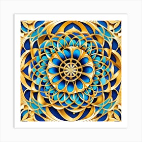 Mandala 65 Art Print