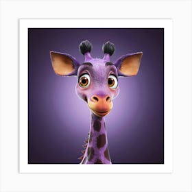 Giraffe 3 Art Print