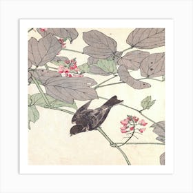 Bird On A Branch 1 Art Print