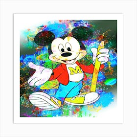 Mickey Mouse 2 Art Print