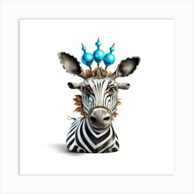 Zebra Art Print