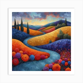 Tuscany Art Print