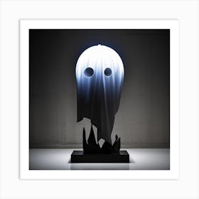 Ghost Sculpture Art Print