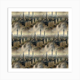 London Skyline 1 Art Print