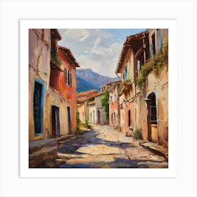 Street Scene Art Print