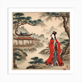 Chinese Painting Art Print