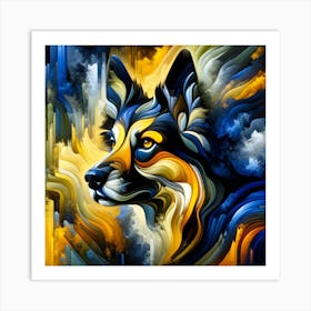 Dog Breed 06 Art Print