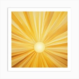 Sunburst 4 Art Print