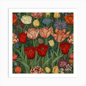 Tulips 9 Art Print