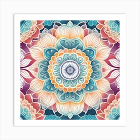 Floral Pattern 14 Art Print