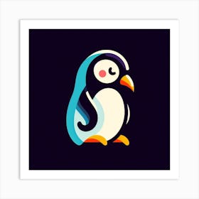 Penguin 8 Art Print