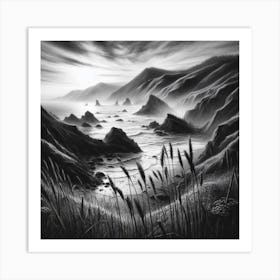 Sand Dunes Art Print