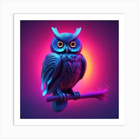 Owl Art Art Print