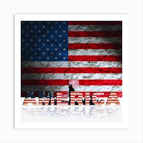 America,Pennsylvania design HD.1 Art Print