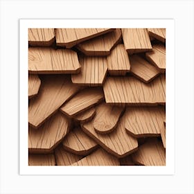 Wooden Planks 13 Art Print