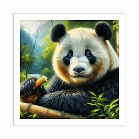 Panda Bear 5 Art Print