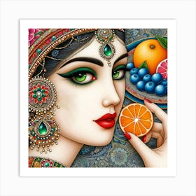 Exotic Beauty Artwork 116 Art Print