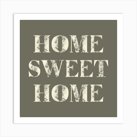 Home Sweet Home Dark Art Print