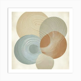 Simple abstract 1 Art Print