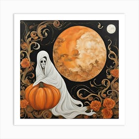 Gothic Halloween Chaos Art Print