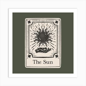 The Sun Art Print