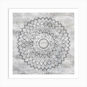 Mandala Yen Art Print