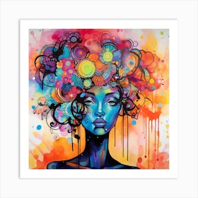 Afrofuturism 50 Art Print