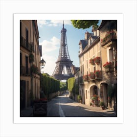 Paris Eiffel Tower Art Print