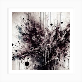 Abstract Image Of Lilith 3 Art Print