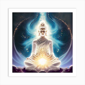 Buddha manifesting #2 Art Print