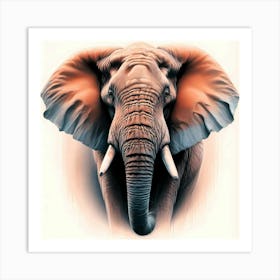 Wild Animal Illustration 331 Art Print