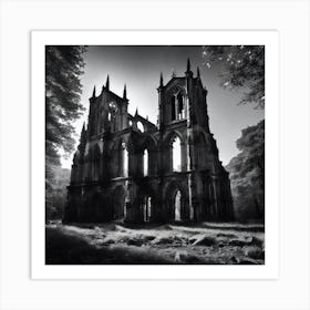 Whitby Abbey Art Print