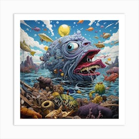 'Fish In The Sea' Art Print