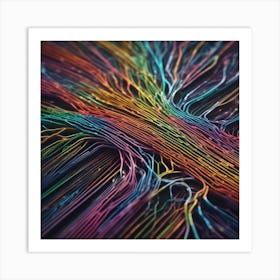 Colorful Tree Art Print