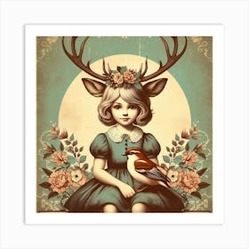 Little Deer Art Print