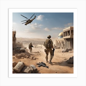 Iraq War 11 Art Print